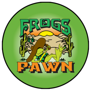Frogs Pawn  Shop logo